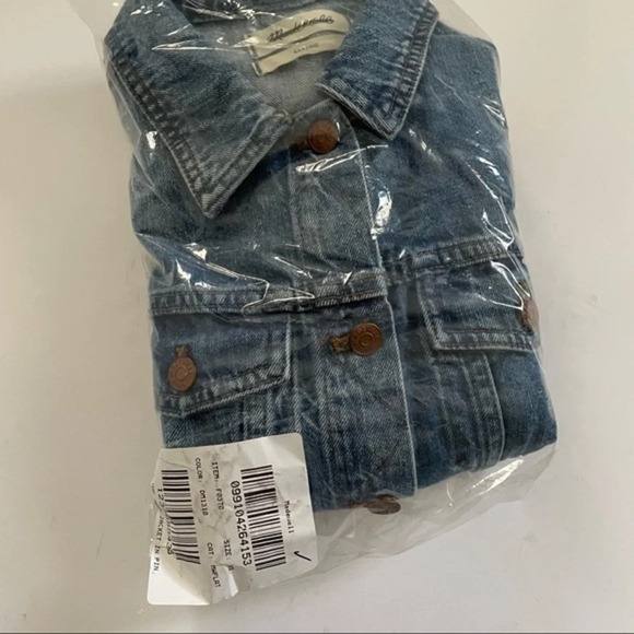 Madewell The Jean Jacket Pinter Wash XS - Picture 5 of 10